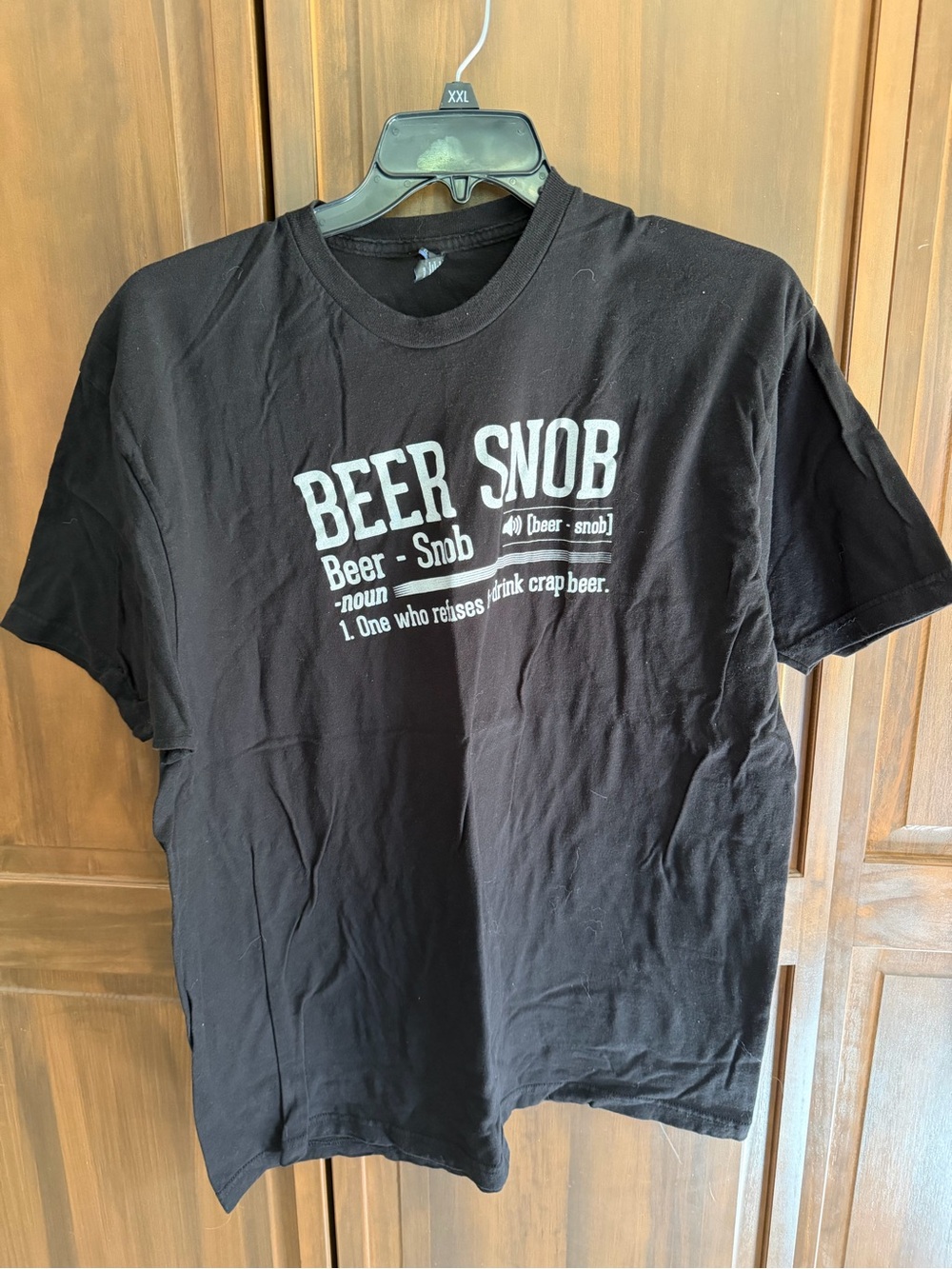 Tultex Black "Beer Snob" Graphic Tee - Picture 2 of 5